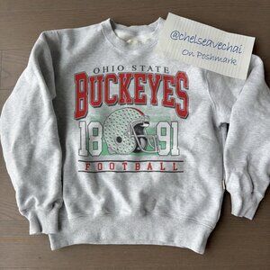 90s Ohio State Buckeyes Football Sweatshirt Retro Ohio State University Shirt